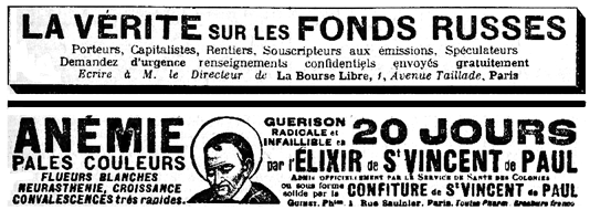 Publicité 1907