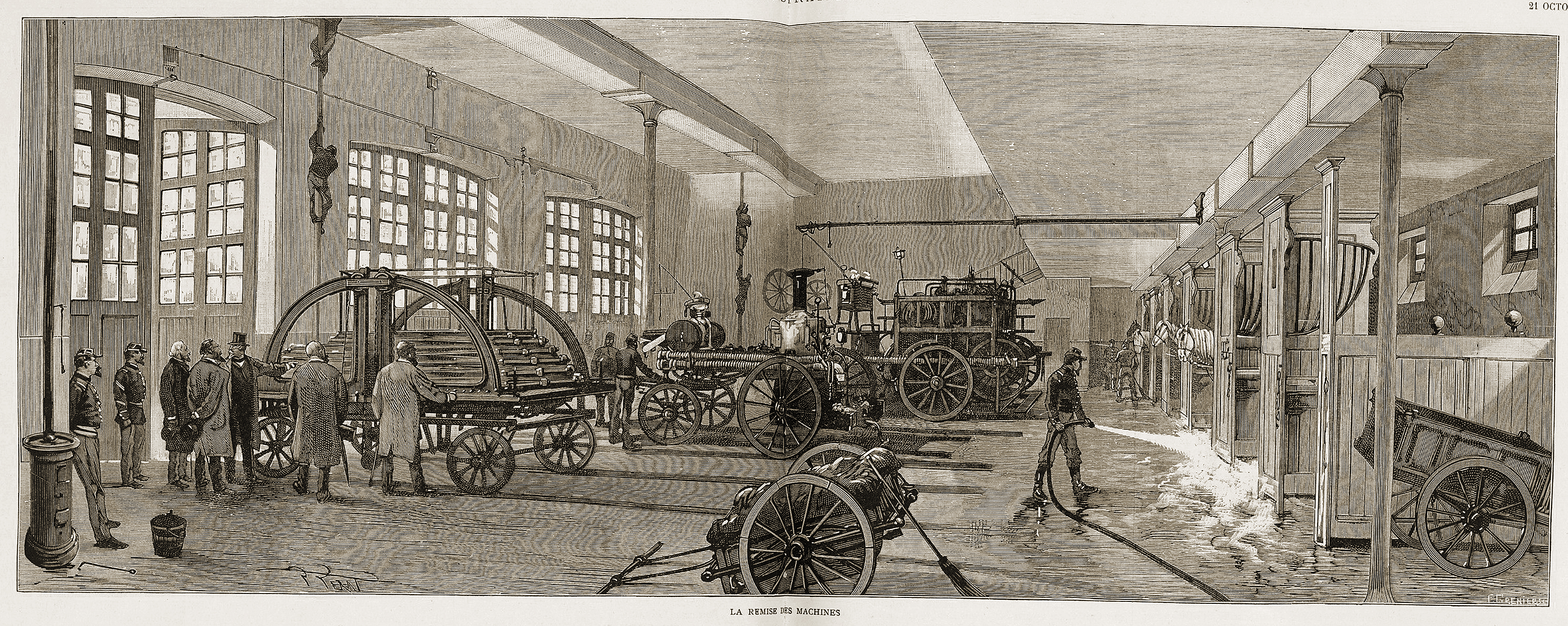 Le remise des machines